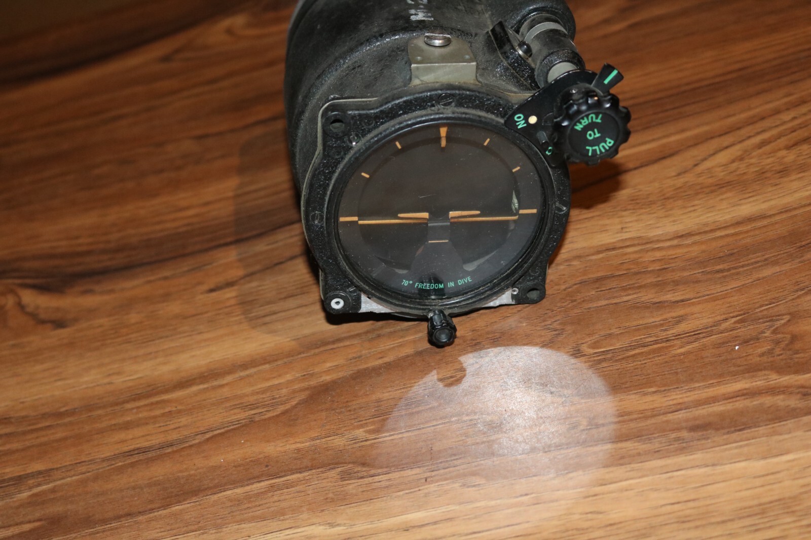 WWII Douglas SBD dive bomber horizontal situation indicator 70 deg RARE