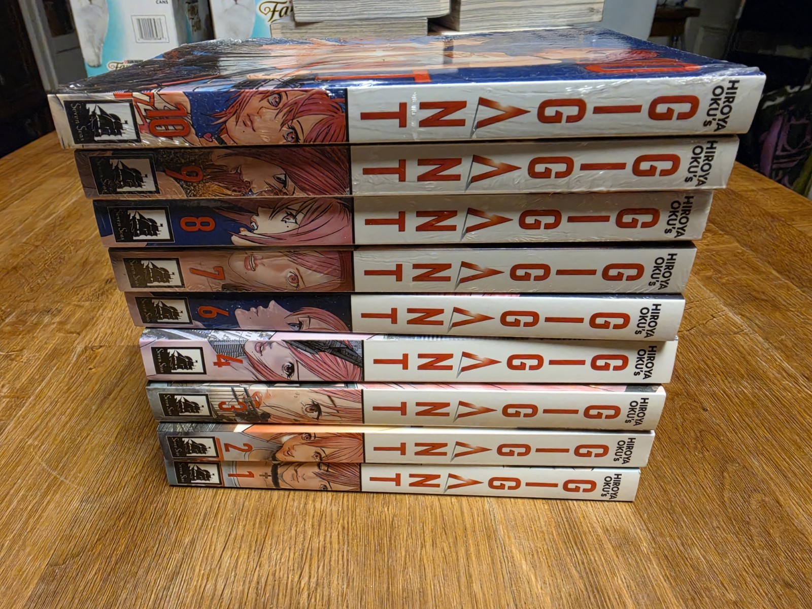 Seven Seas Manga Gigant Vol. 1 - 4 ,6- 10 English Seven Seas Manga Gigant Vol. 1 - 4 ,6- 10 English