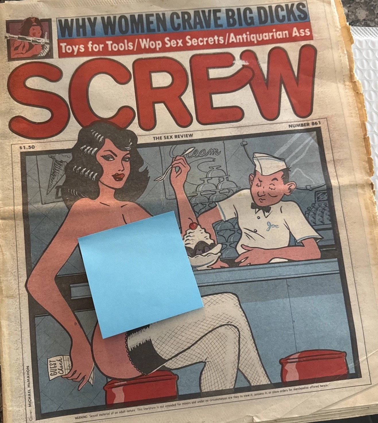 Screw Newspaper #861