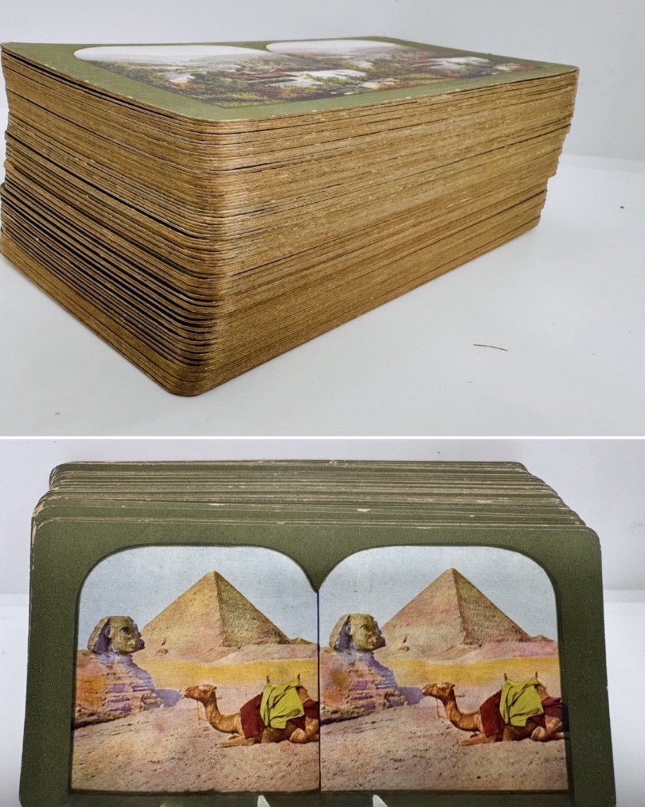 97 Antique T.W. Ingersoll Stereoview Cards 1905 Around The World & Russia A8723