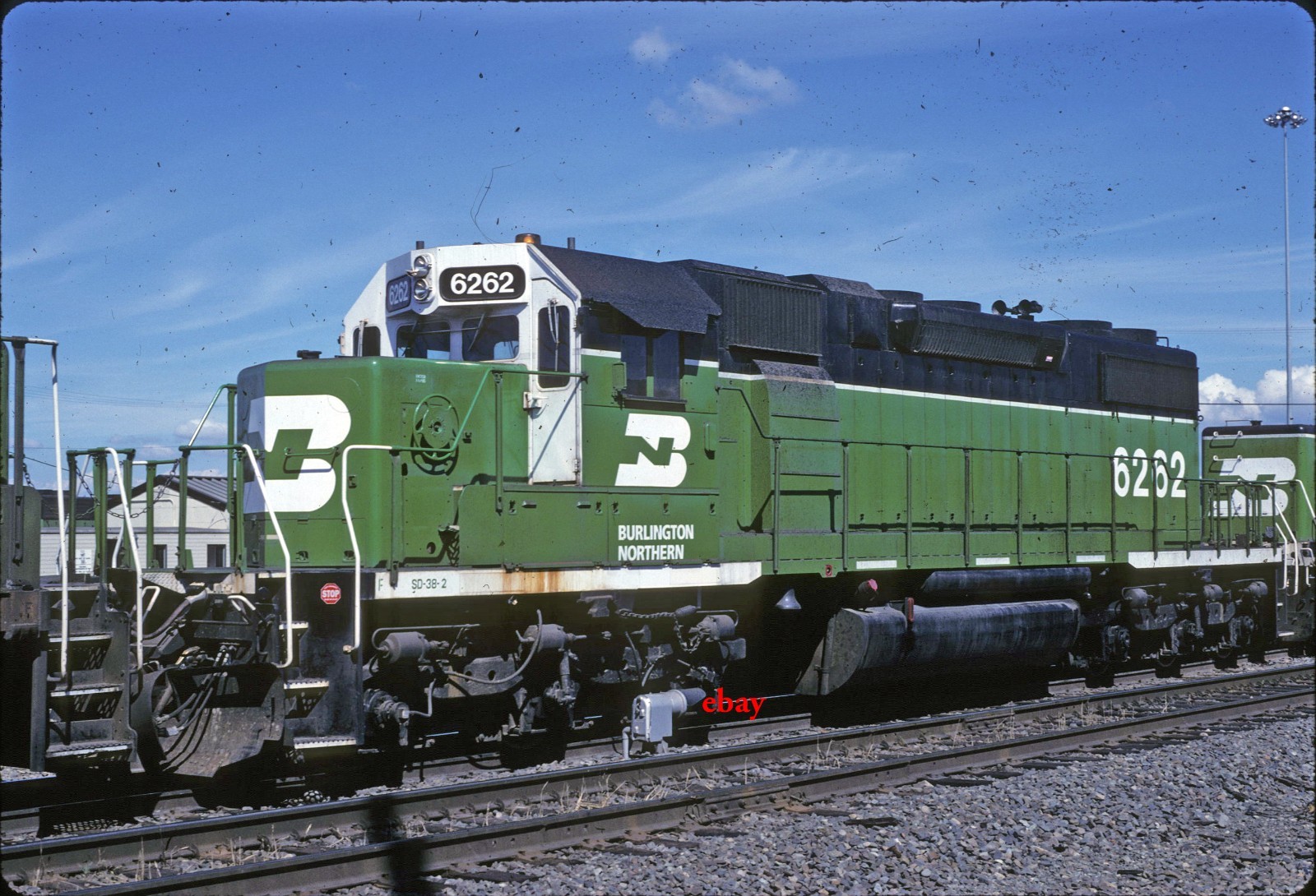 PK Burlington Northern 6252 - Original Slide - Tacoma, WA PK Burlington Northern 6252 - Original Slide - Tacoma, WA