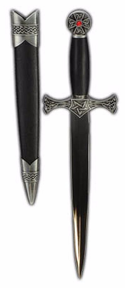 Celtic Jeweled Athame Dagger Wicca Wiccan Pagan Ceremonial Knife Altar Tool