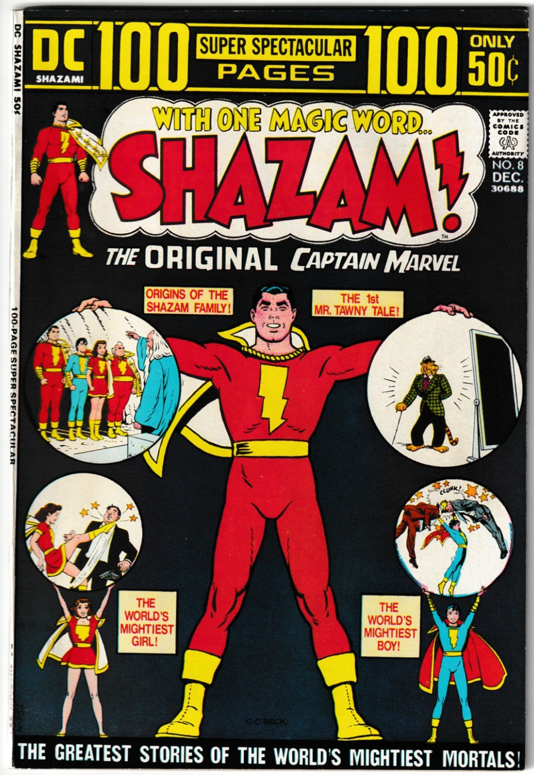 Shazam #8 VF+ 8.5 Captain Marve1 DC Silver/Bronze Age **BARGAIN BIN SALE** Shazam #8 VF+ 8.5 Captain Marve1 DC Silver/Bronze Age **BARGAIN BIN SALE**