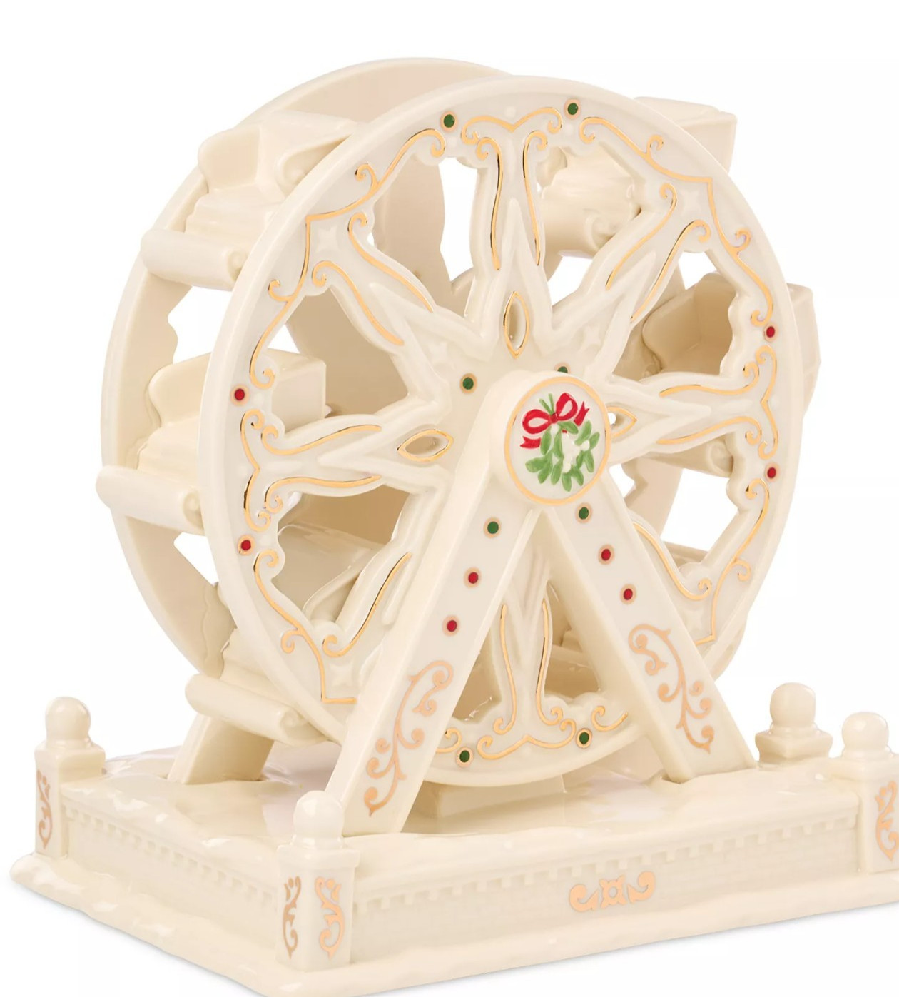 Lenox Mistletoe Park Ferris Wheel Figurine Village Treasures 2025 New in Box