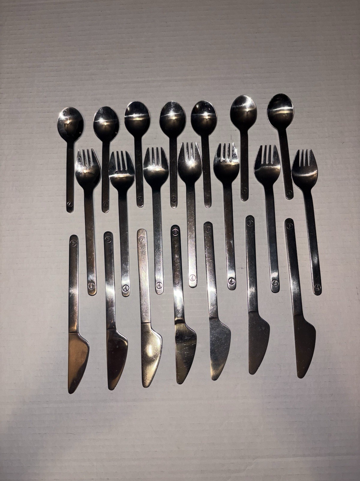 Lot of 21 Vtg Lufthansa German Airline Flatware Aviation Lot of 21 Vtg Lufthansa German Airline Flatware Aviation