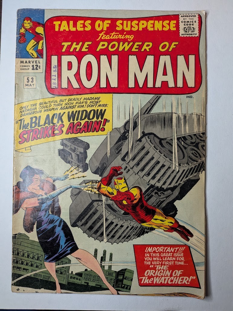 Tales of Suspense #53 Marvel 1964 (VG/FN) | 2nd appearance of Black Widow