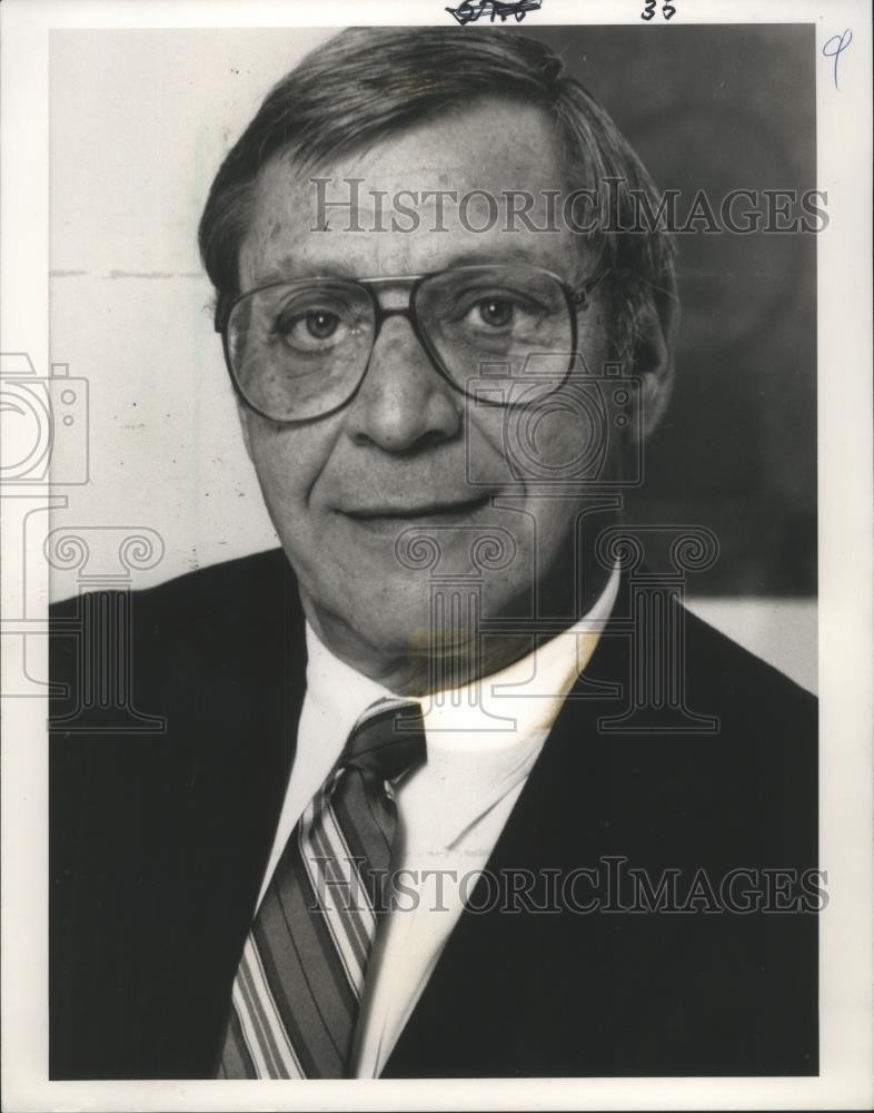 1989 Press Photo Mitchell Fromstein Head of Manpower Incorporated Milwaukee 1989 Press Photo Mitchell Fromstein Head of Manpower Incorporated Milwaukee