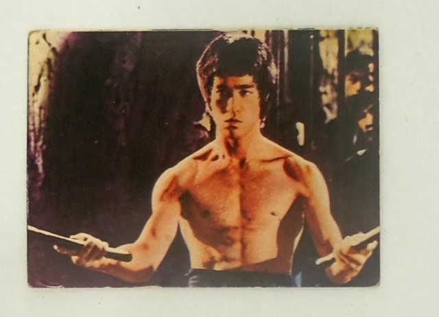 Bruce Lee 1974 Yamakatsu Japan Enter the Dragon #1 Rookie Card RC *VG - EX*