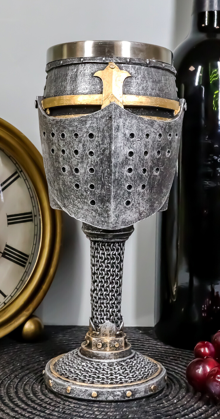 Ebros Medieval Knight Of The Cross Suit of Armor Helm 7\ Ebros Medieval Knight Of The Cross Suit of Armor Helm 7\