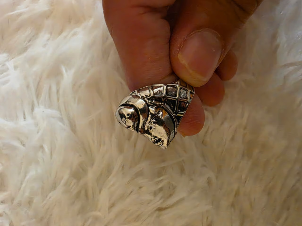 Jojo ring steel slightly used