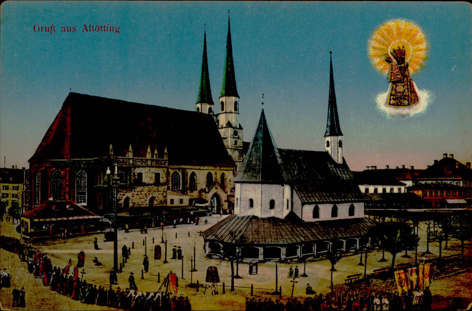 Postcard: Gruß aus Altötting Postcard: Gruß aus Altötting