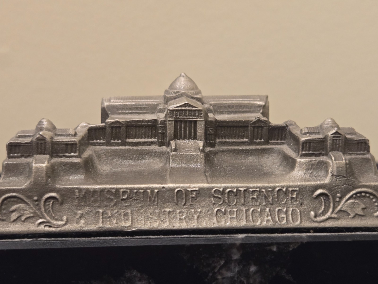Rare Chicago Field Museum metal souvenir building antique architecture replica Rare Chicago Field Museum metal souvenir building antique architecture replica