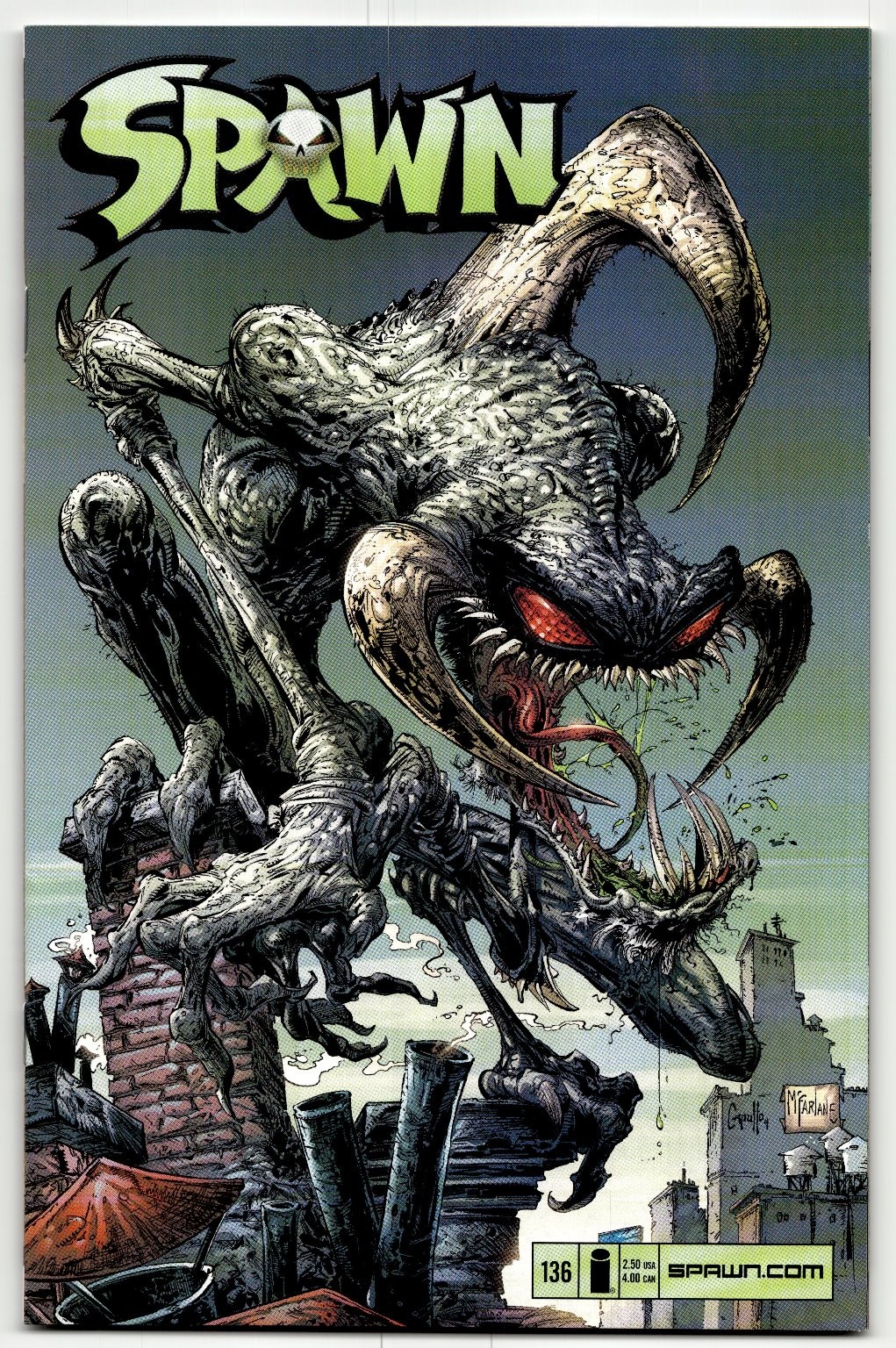 Spawn #136 Image Comics Todd McFarlane Cover Modern Age 2004