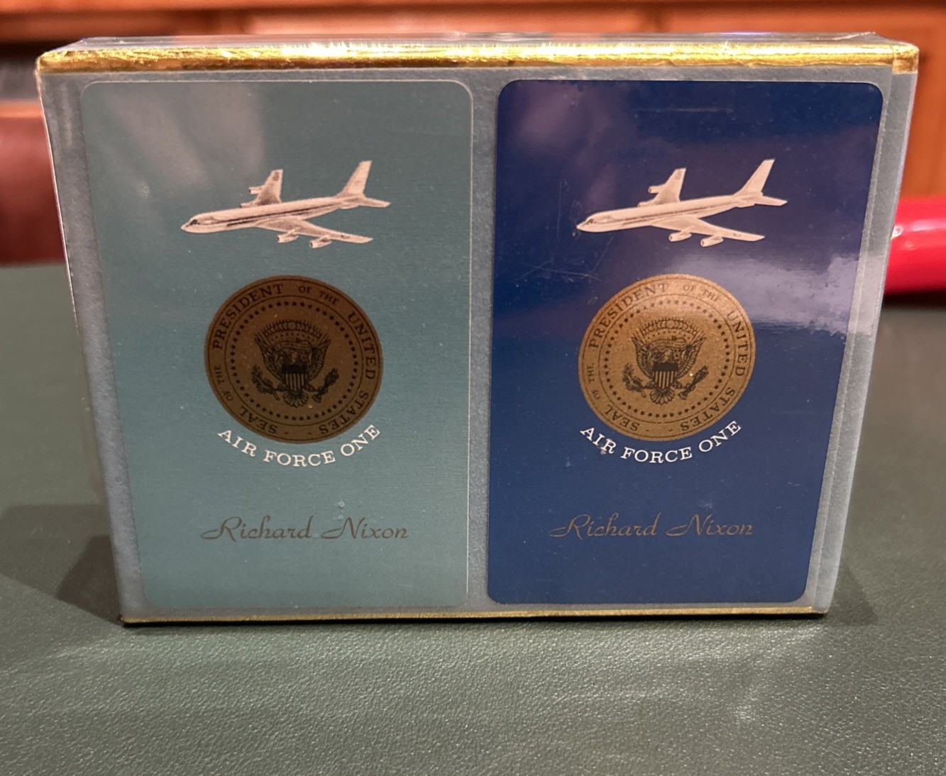 Richard Nixon Air Force One Presidential Playing Cards - Double Deck