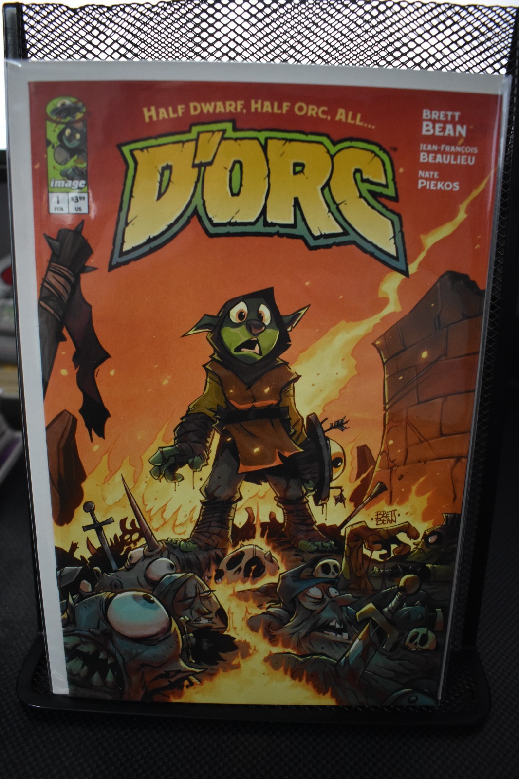 D\'Orc #1 1st Print Brett Bean Cover A Image Comics 2026 Half Dwarf Half Orc 9.6