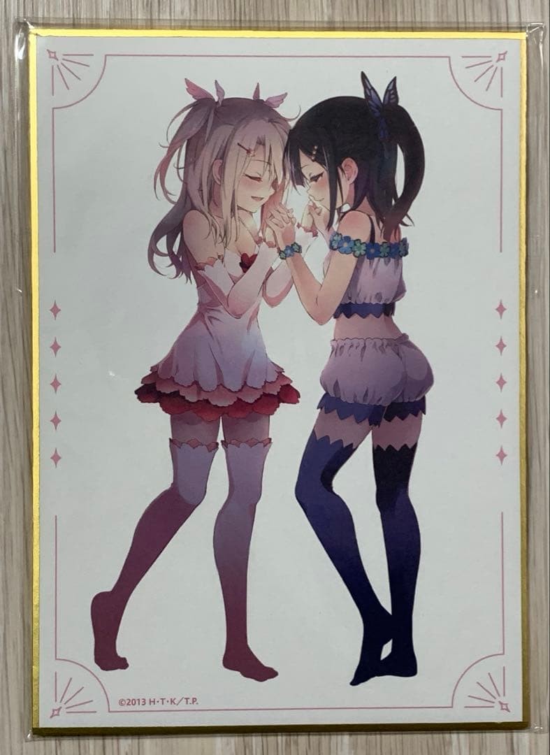 Fate/kaleid liner Prisma Illya Illya & Miyu Mini Shikishi