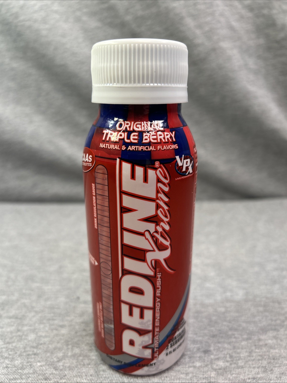 VPX Redline Xtreme Triple Berry Energy Drink Rare Discontinued Collectible VPX Redline Xtreme Triple Berry Energy Drink Rare Discontinued Collectible