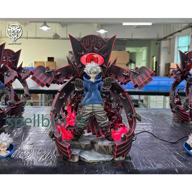 1/6 Rudo Resin Statue Mask Studio GACHIAKUTA Anime GK LED Figure Collectible NEW