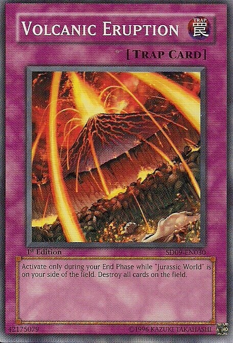 SD09-EN030 Volcanic Eruption 1 Edit. SD09-EN030 Volcanic Eruption 1 Edit.