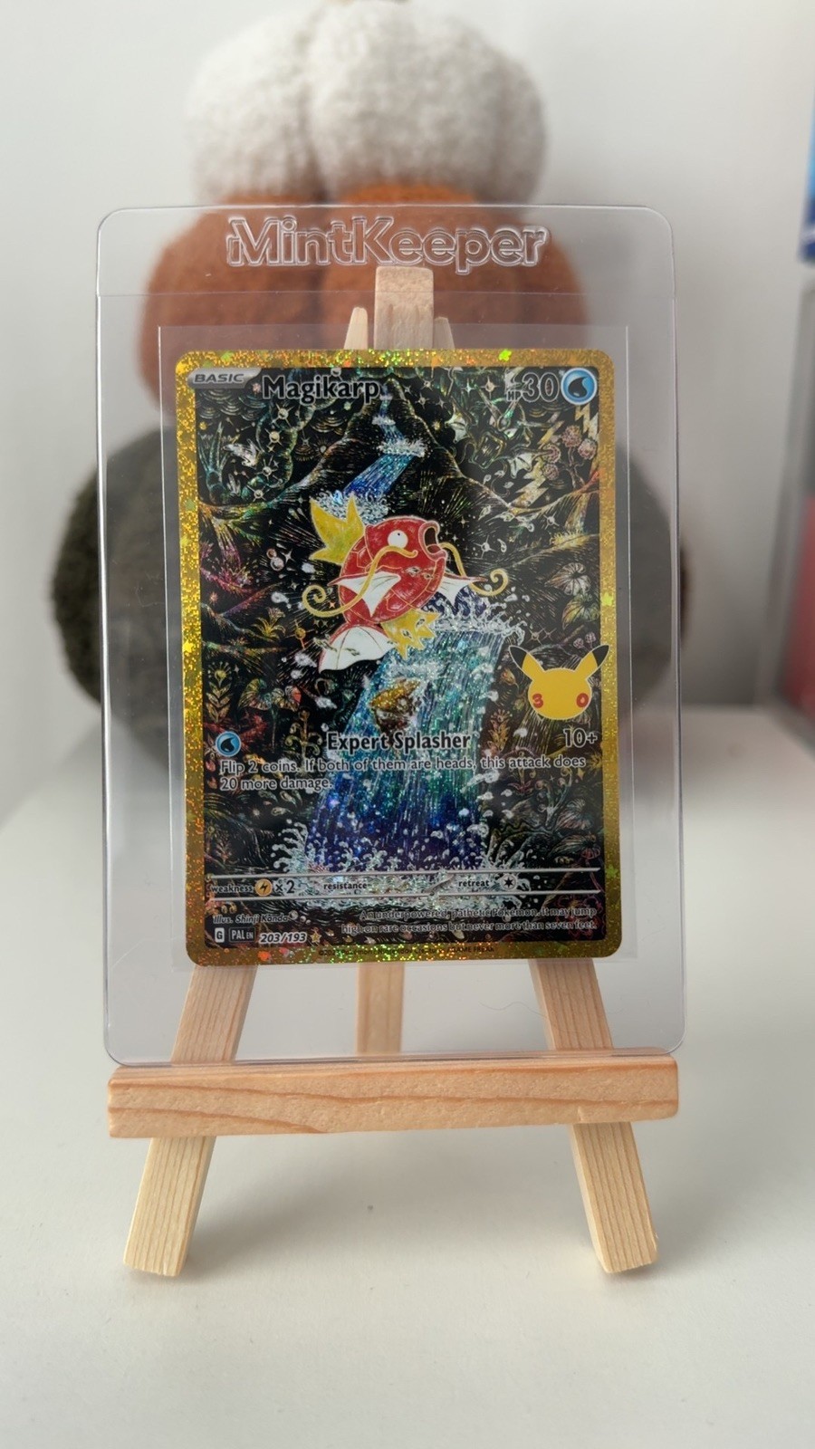 2026 Pokemon 30th Anniversary Magikarp 203/193 Sv02: Paldea Evolved Holo