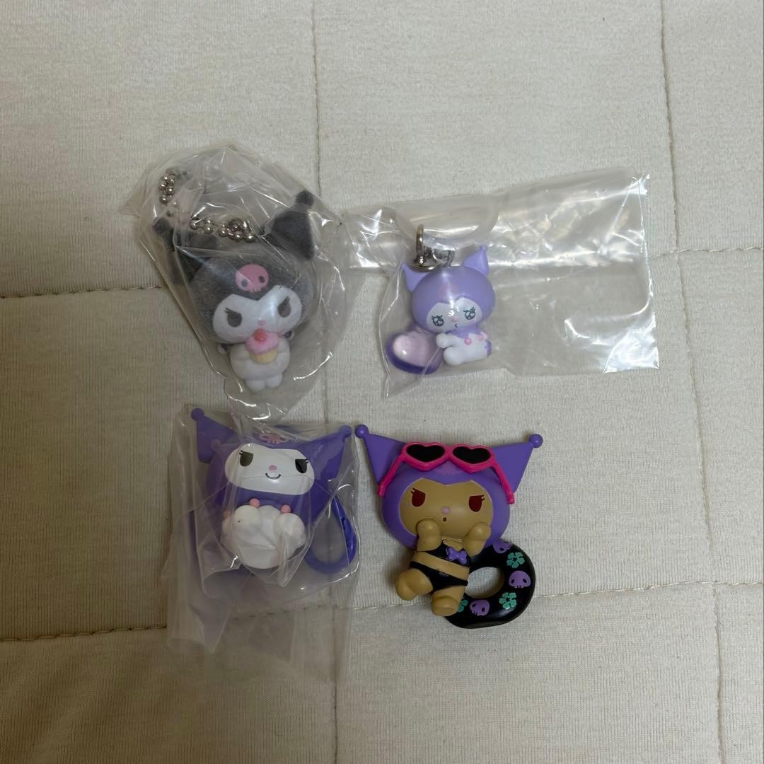 Sanrio Kuromi Mascot 4-piece set