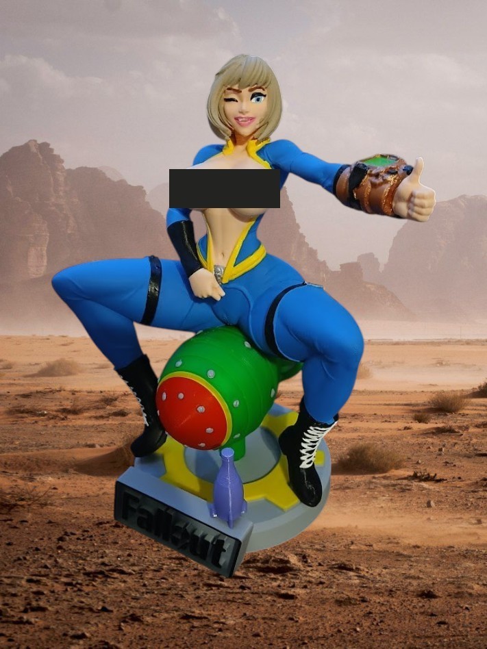Vault Girl nsfw Figure 8in