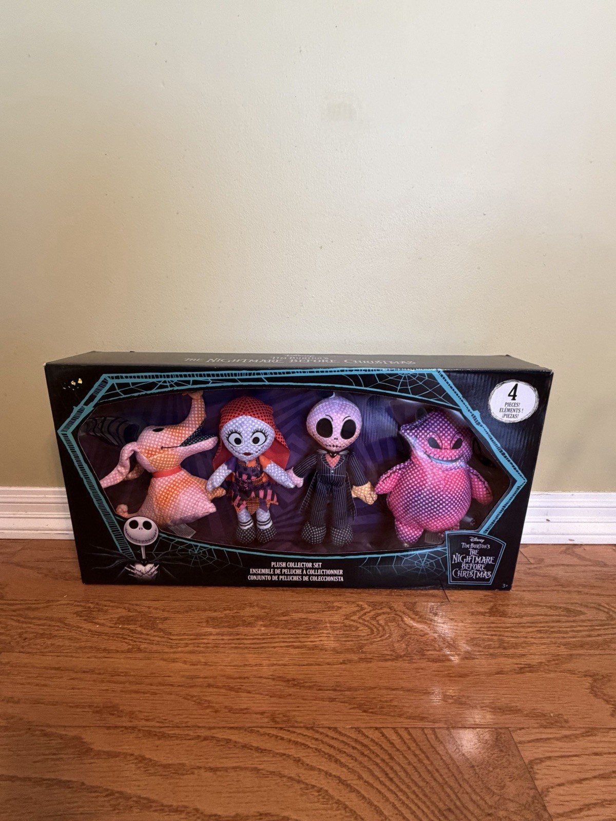 Disney Tim Burton's The Nightmare Before Christmas 4pc Plush Collector Set NEW Disney Tim Burton's The Nightmare Before Christmas 4pc Plush Collector Set NEW