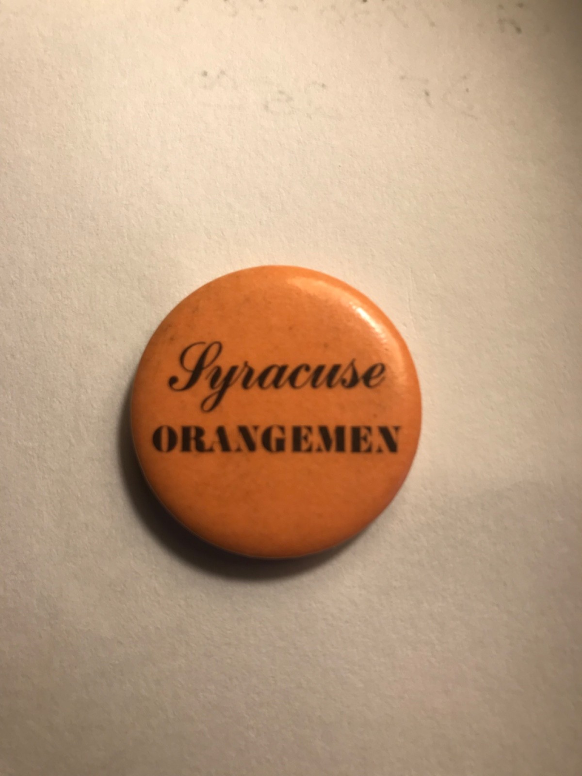 Vintage Syracuse Orangemen pin.ca.1930's-40's