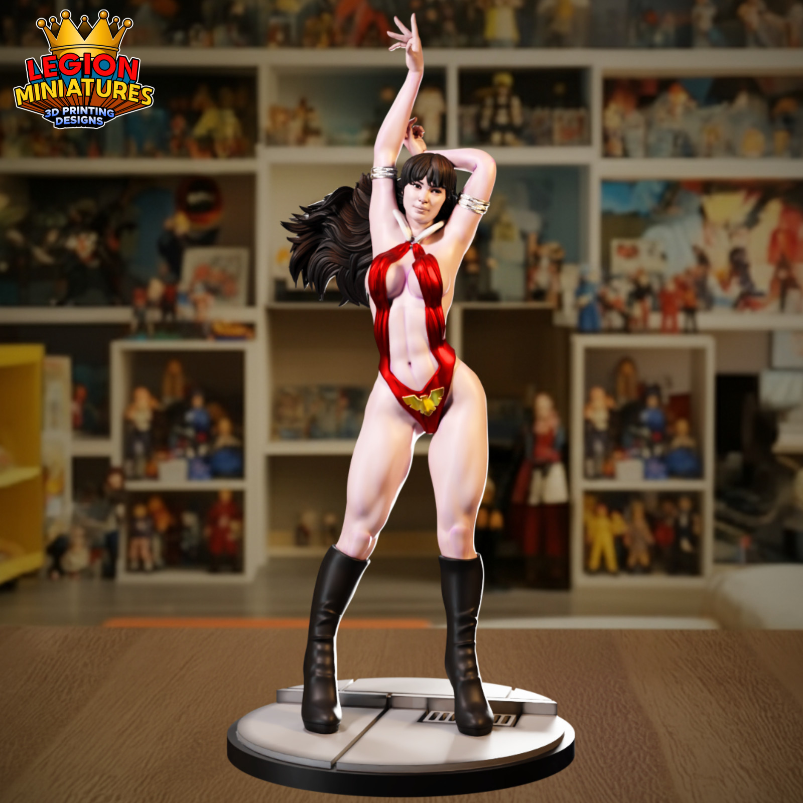 Vampirella Resin Sculpture Statue Model Kit size choices Unpainted/Unassembled