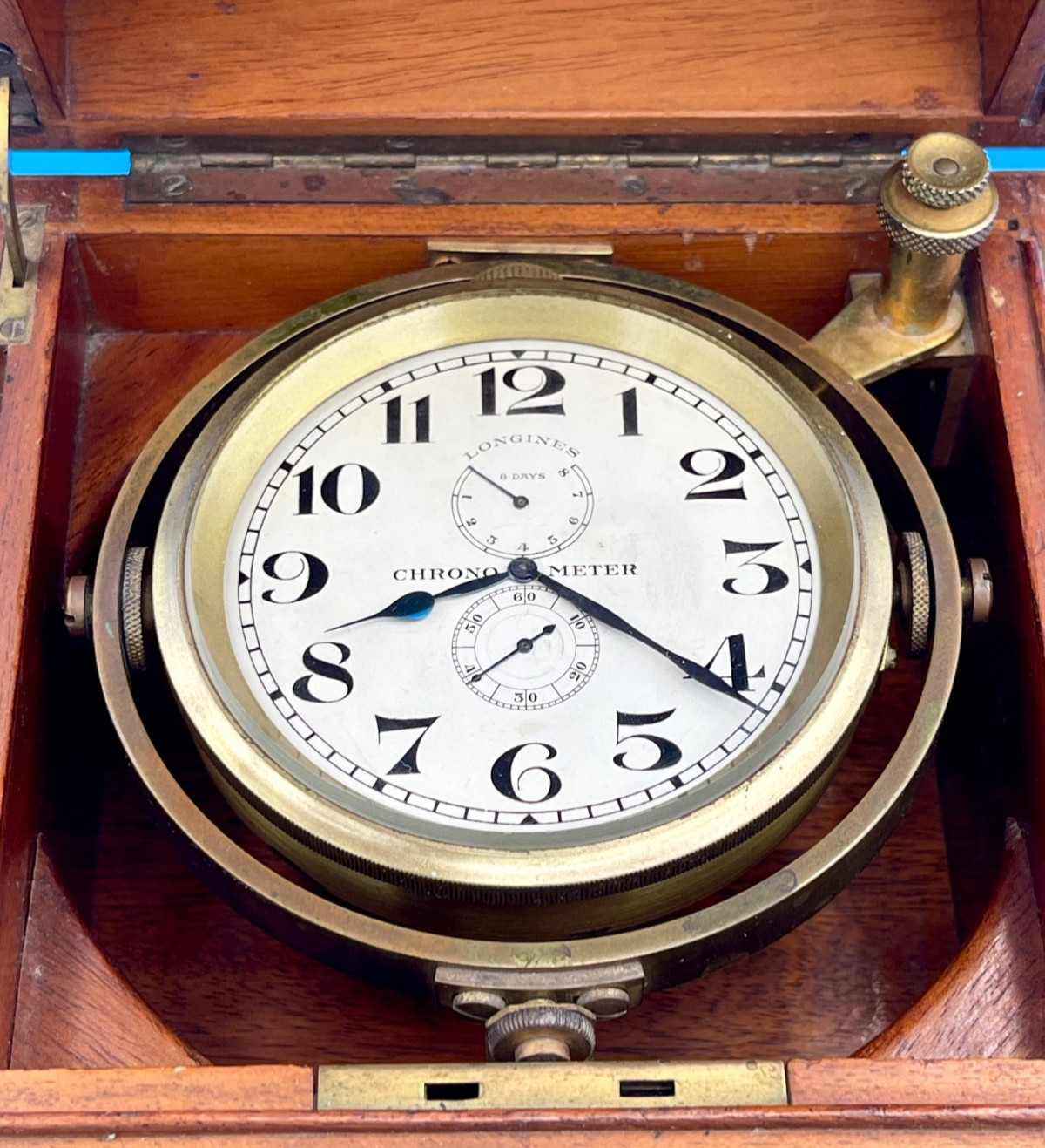 1920 LONGINES Cal 19.41 Marine Chronometer - RARE “8 DAYS” model -Running Strong