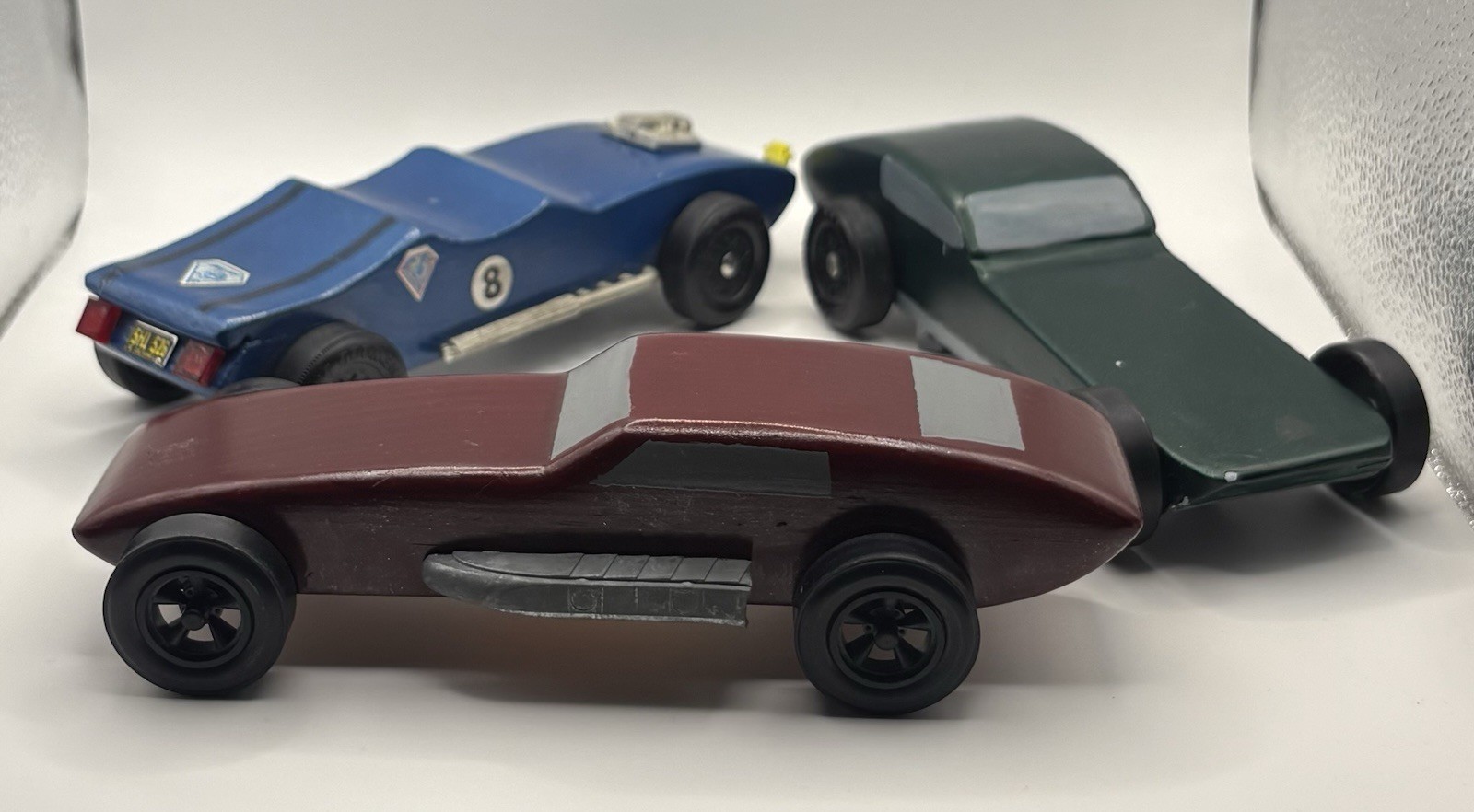3 Vintage Boy Scouts Pinewood Derby Cars ~ Featuring A 1996 75th Anniversary Car 3 Vintage Boy Scouts Pinewood Derby Cars ~ Featuring A 1996 75th Anniversary Car