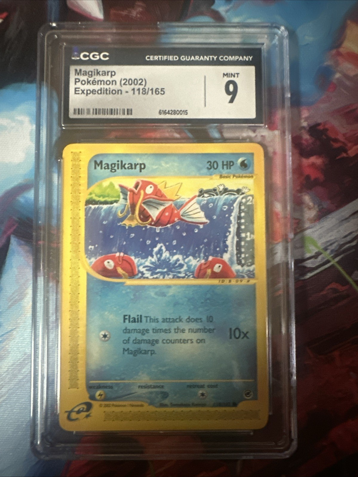 Magikarp 118/165 - CGC 9. Expedition (2002). ENG. Pokemon TCG. Magikarp 118/165 - CGC 9. Expedition (2002). ENG. Pokemon TCG.