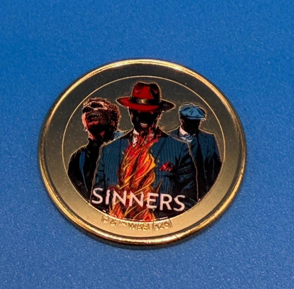 Universal HHN 35 Halloween Horror Nights 2026 Sinners Medallion Coin Tribute