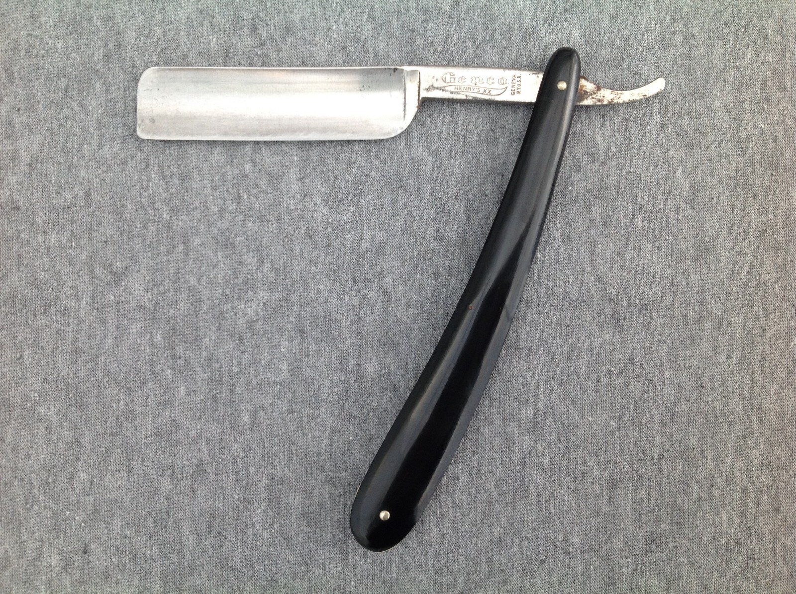 Genco Henry\'s XX Straight Razor Genco Henry\'s XX Straight Razor