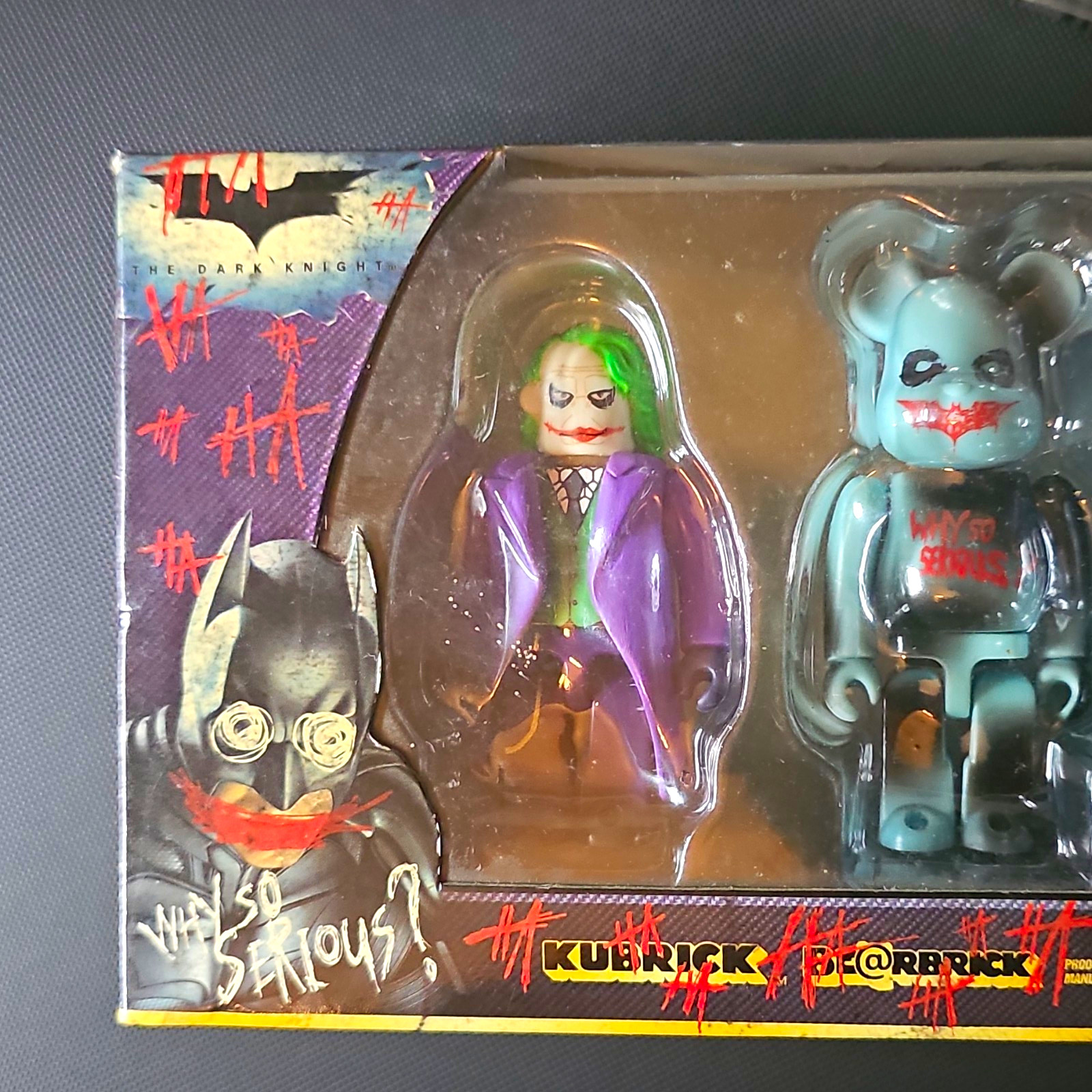 MEDICOM TOY BE@RBRICK The Dark Knight Joker 2-Pack 