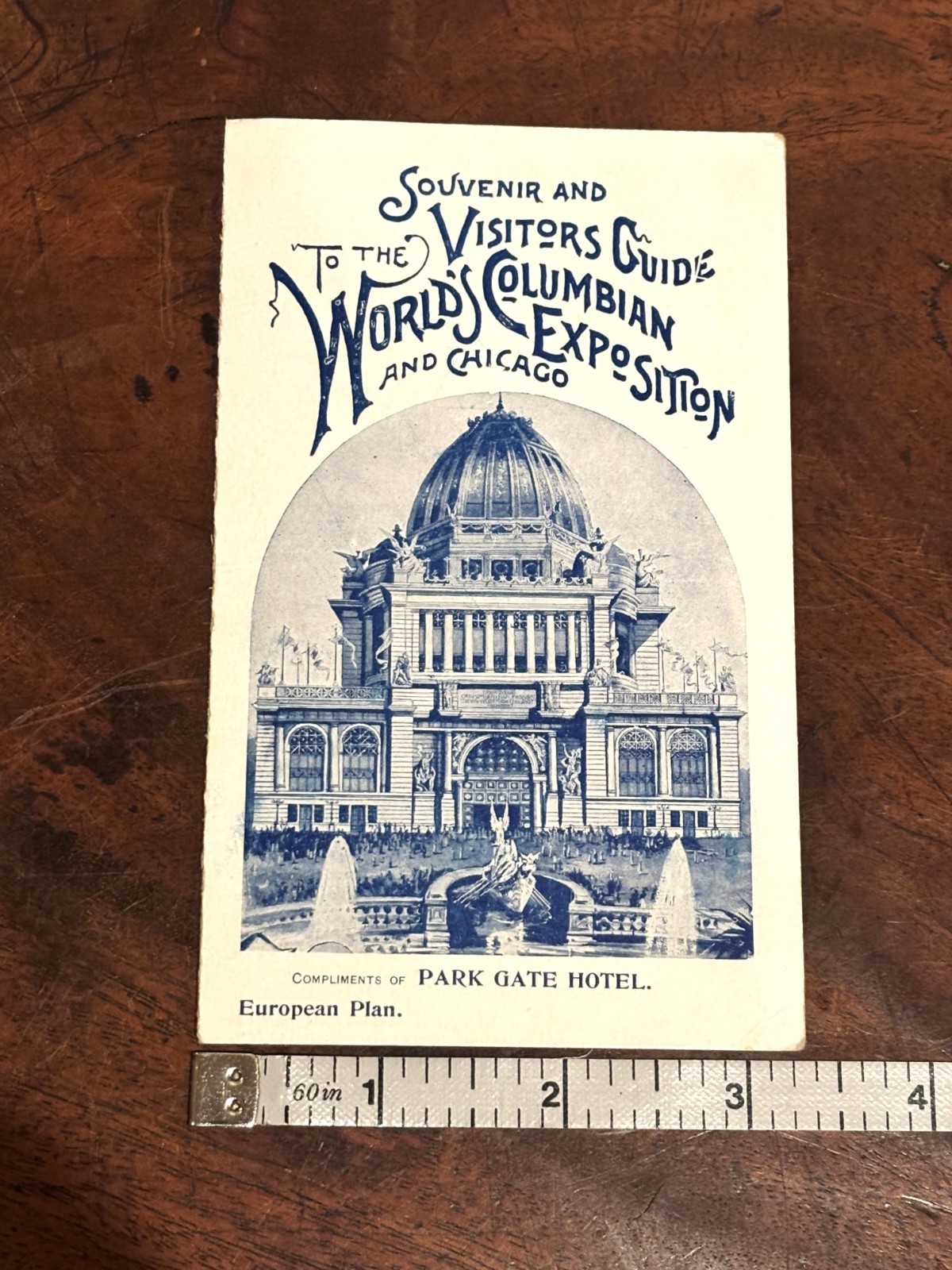 Vintage 1893 Souvenir & Visitors Guide Booklet Columbian Exposition in Chicago