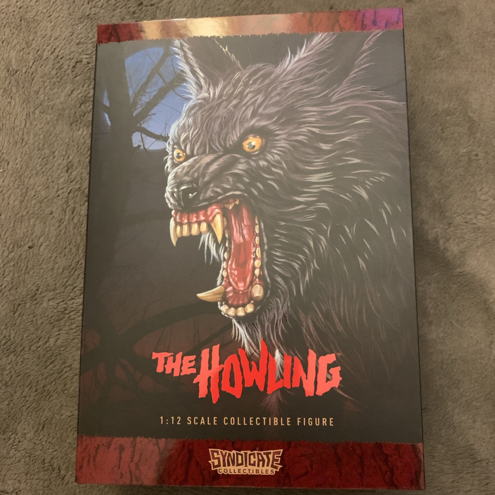 The Howling Werewolf Movable-Changeable Action Figure by Syndicate-Rare-HTF-MIB