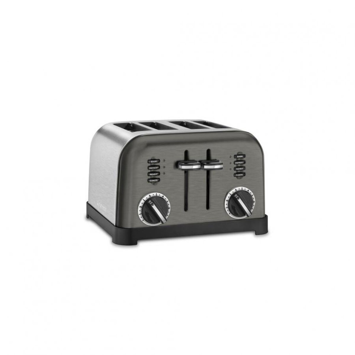 Cuisinart Classic Metal 4-Slice Toaster, Brushed Black Stainless CPT-180BKSP1 Cuisinart Classic Metal 4-Slice Toaster, Brushed Black Stainless CPT-180BKSP1
