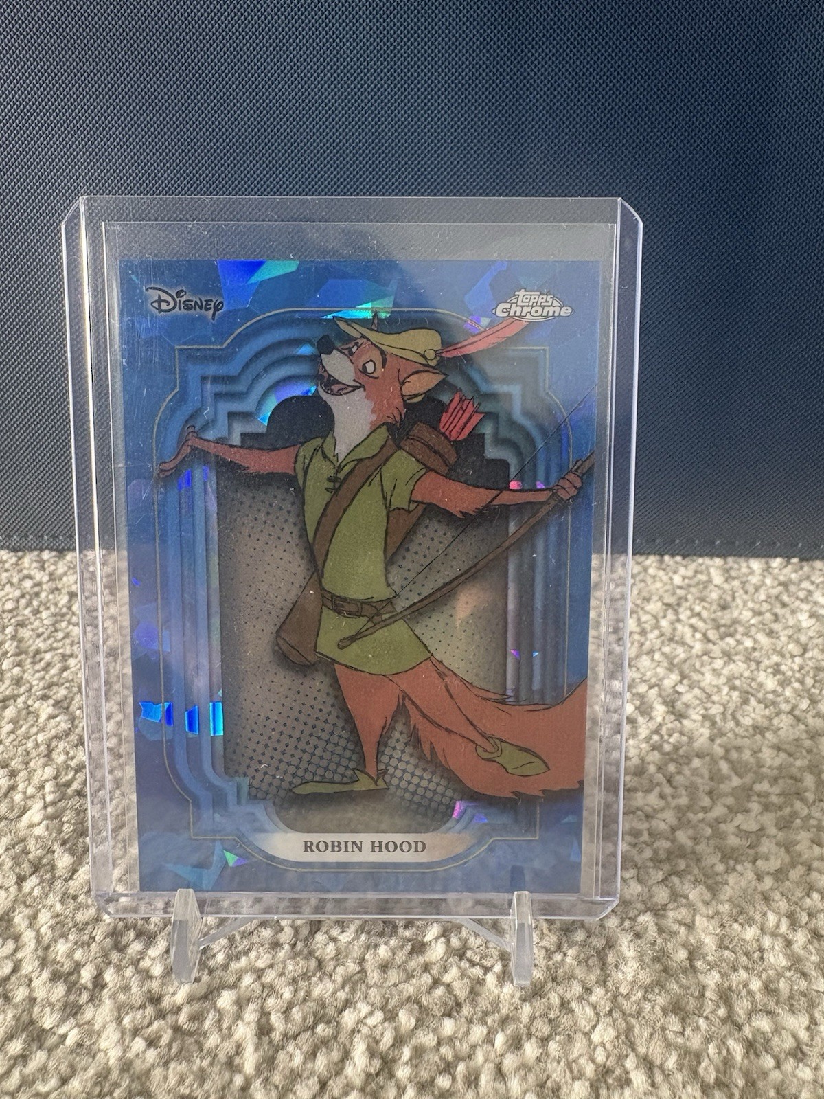 2024 Topps Chrome Disney Sapphire Robin Good Blue Sapphire 1st Year Robin Hood 2024 Topps Chrome Disney Sapphire Robin Good Blue Sapphire 1st Year Robin Hood