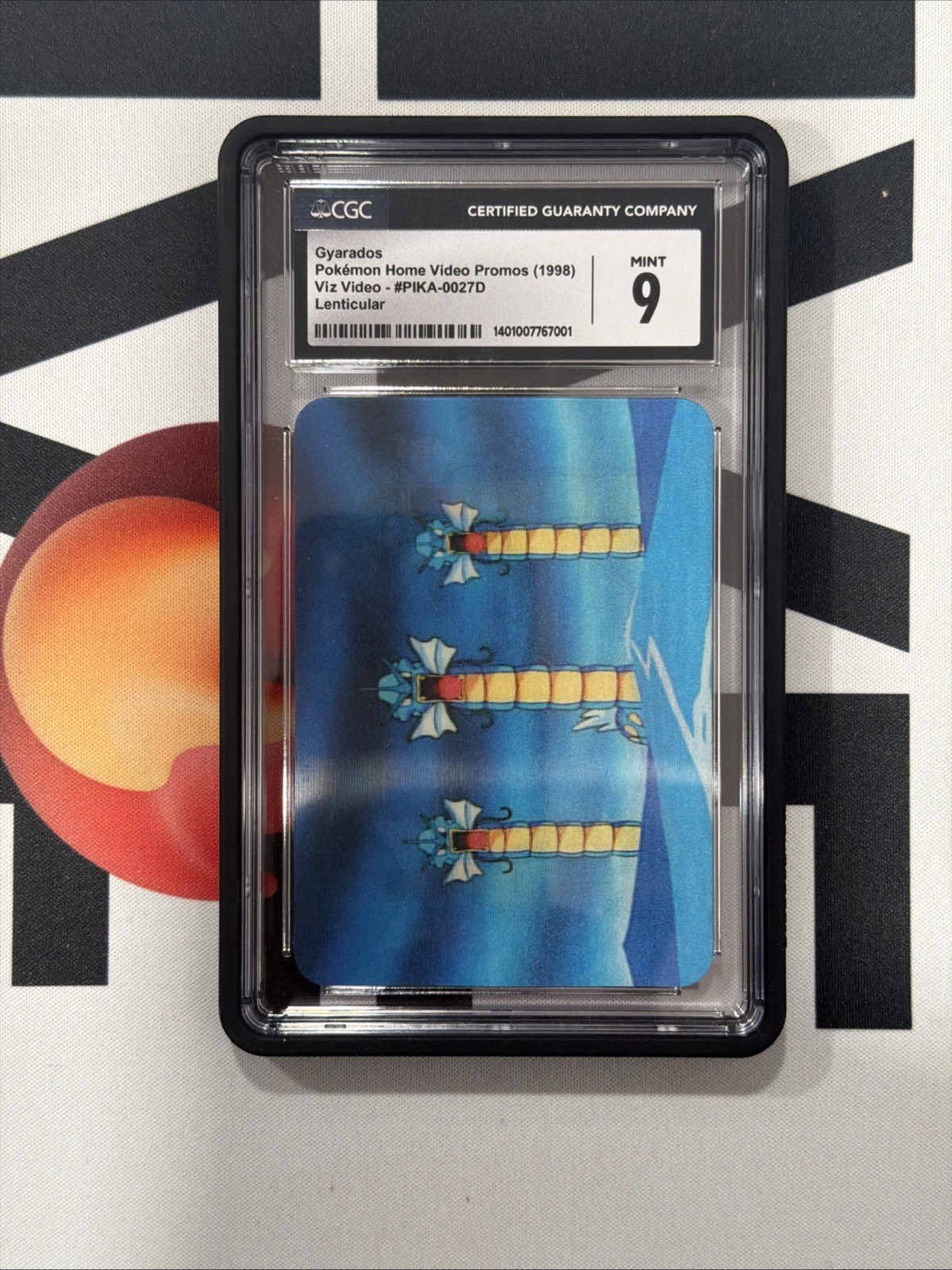Viz Video Pokémon Video Promo Gyarados  CGC 9 PIKA-0027D/DVD 1998 Pioneer