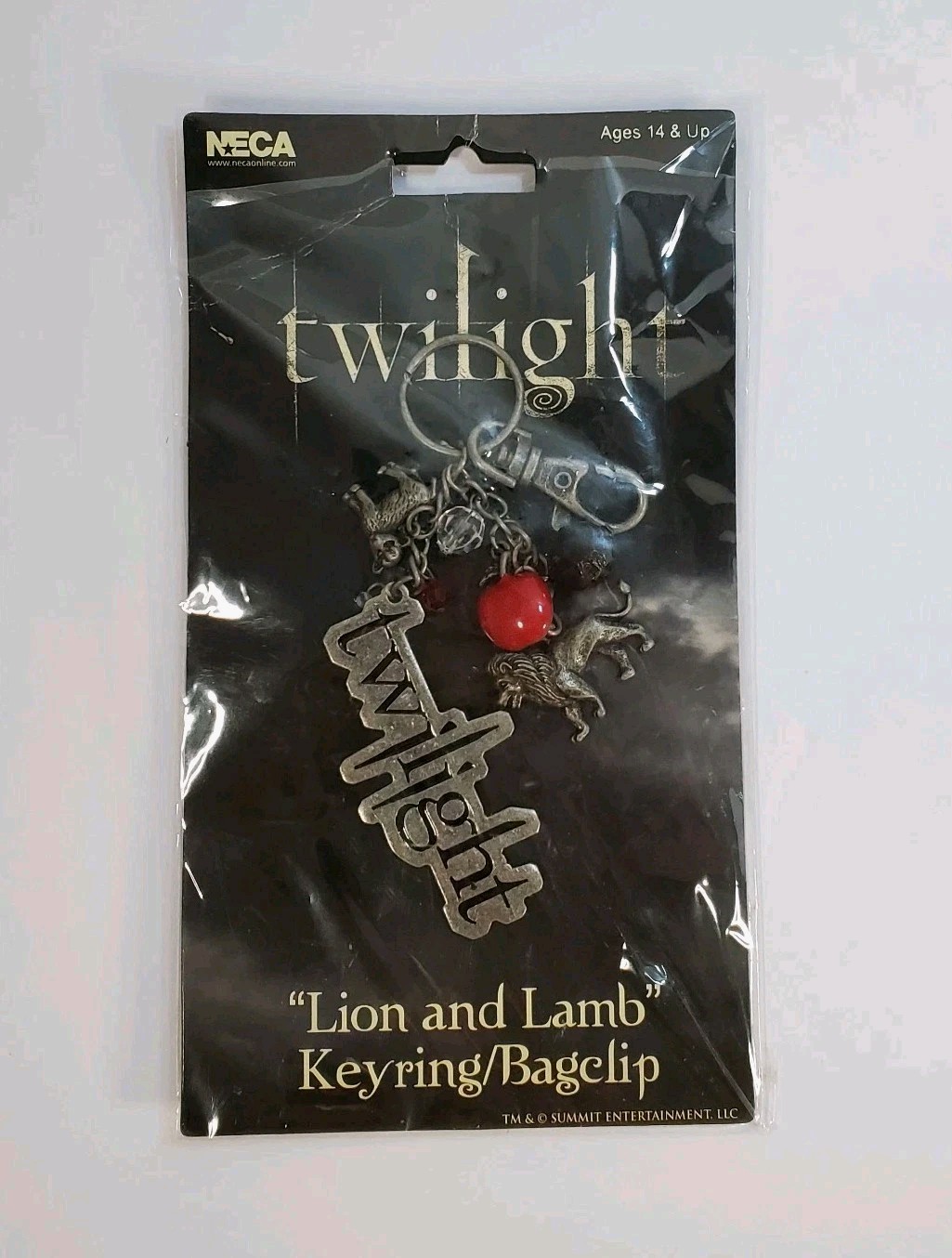 NECA Twilight “Lion and Lamb” Keyring / Bag Clip – Official Movie Merchandise NECA Twilight “Lion and Lamb” Keyring / Bag Clip – Official Movie Merchandise