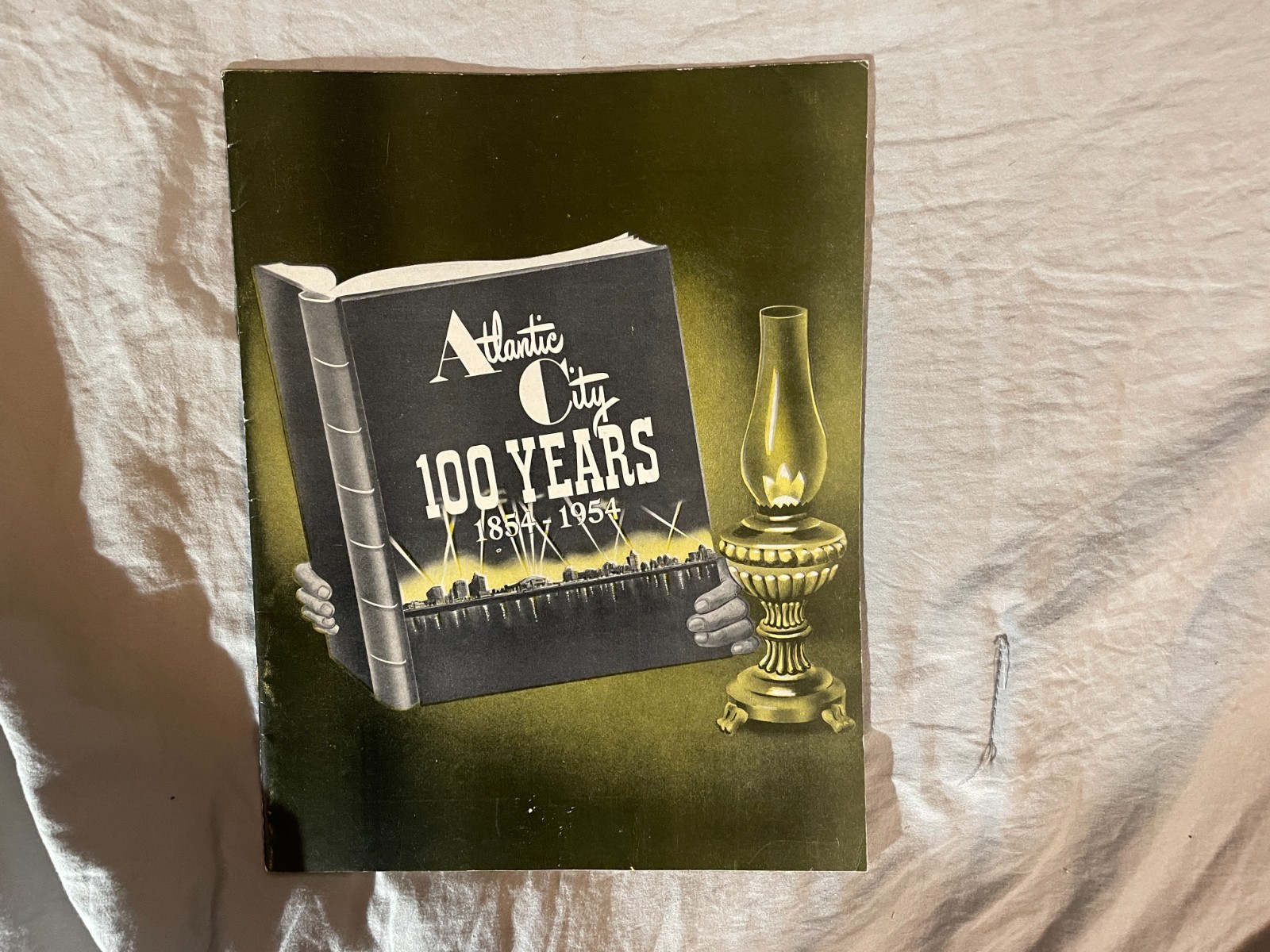 Vintage 1954 Atlantic City NJ Centennial Party Program 100 Years 1854 -1954 Vintage 1954 Atlantic City NJ Centennial Party Program 100 Years 1854 -1954