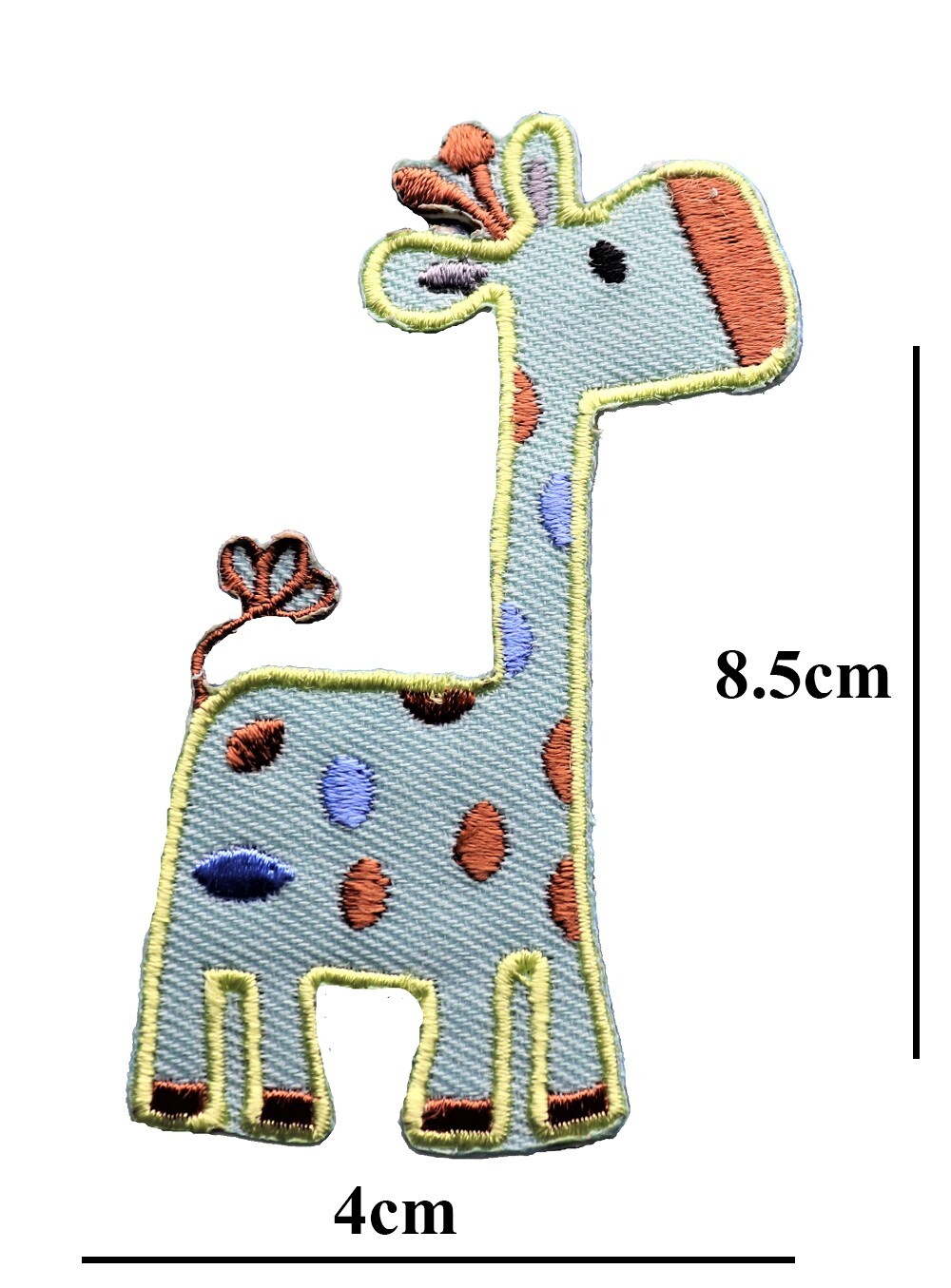 Cute Giraffe Animal Embroidered Patch Iron On Sew On Kids Jacket Bag Badge . Cute Giraffe Animal Embroidered Patch Iron On Sew On Kids Jacket Bag Badge .