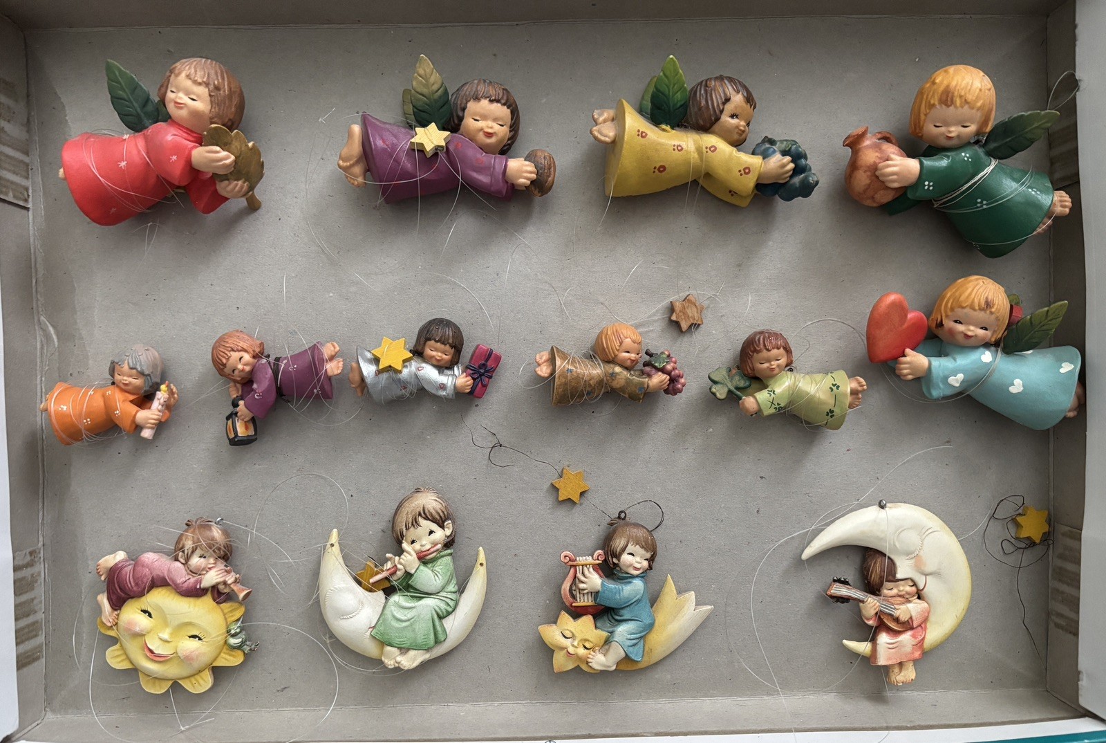 16 Anri Italy Angels Vtg Ornaments 16 Anri Italy Angels Vtg Ornaments