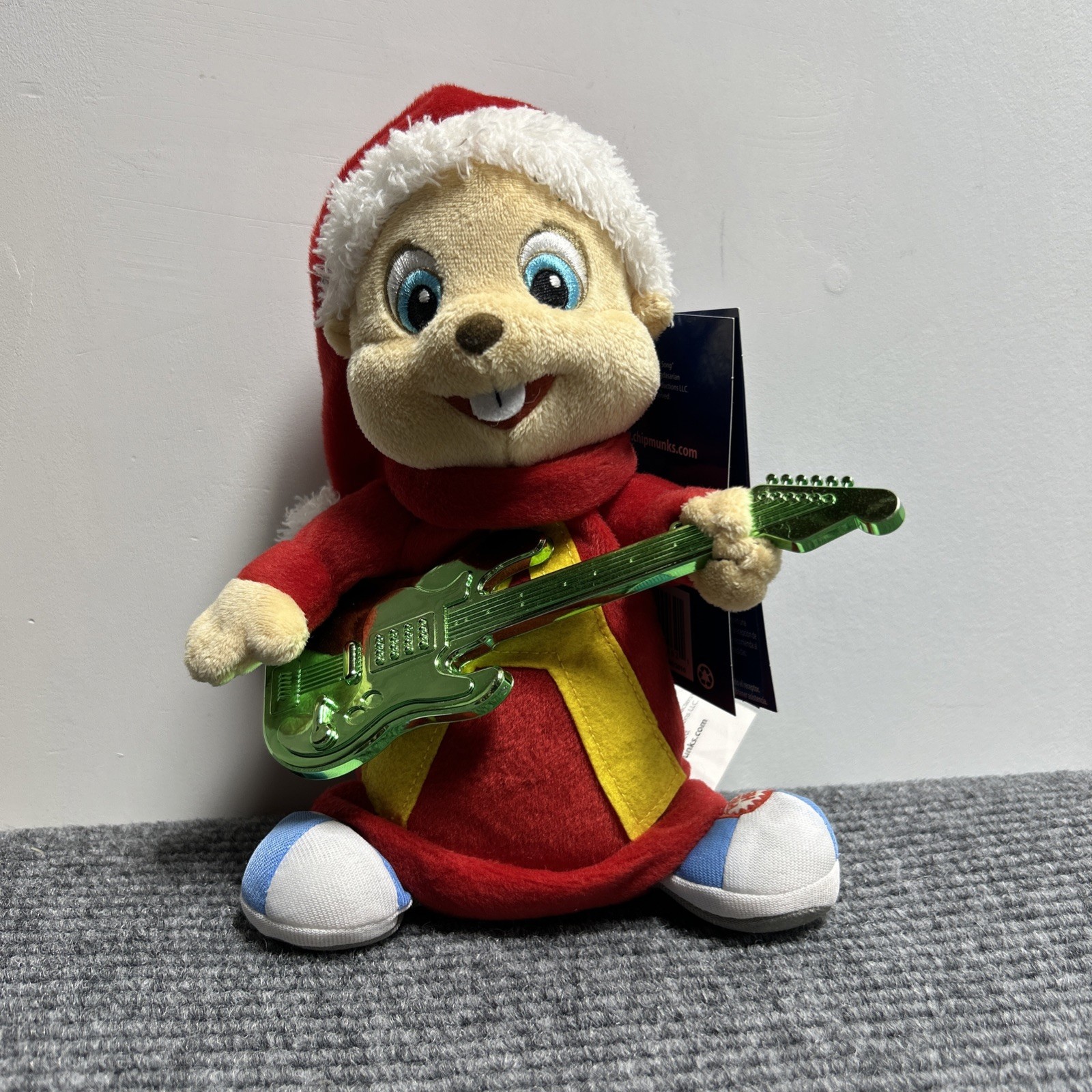 2010 Alvin And The Chipmunks Christmas Song Toy Plush Works. See Photos/descrip