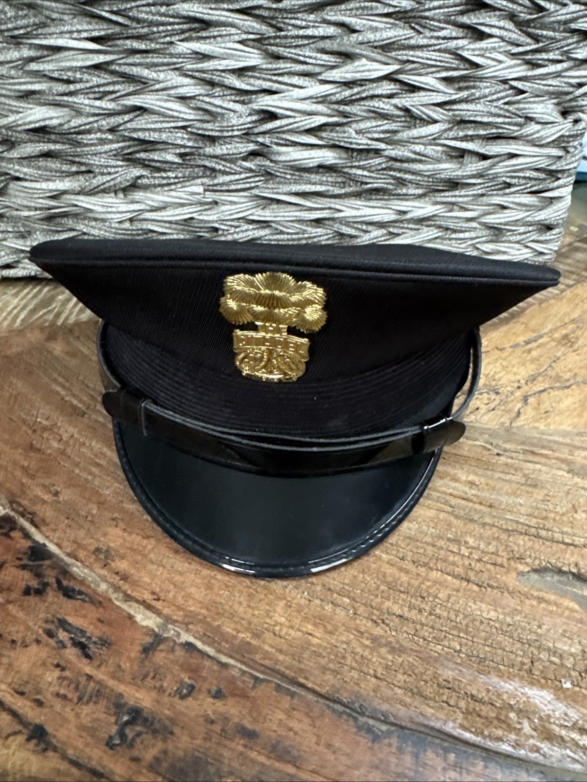 The Citadel Military Academy Cadets Dress Black Uniform Hat Charleston SC The Citadel Military Academy Cadets Dress Black Uniform Hat Charleston SC