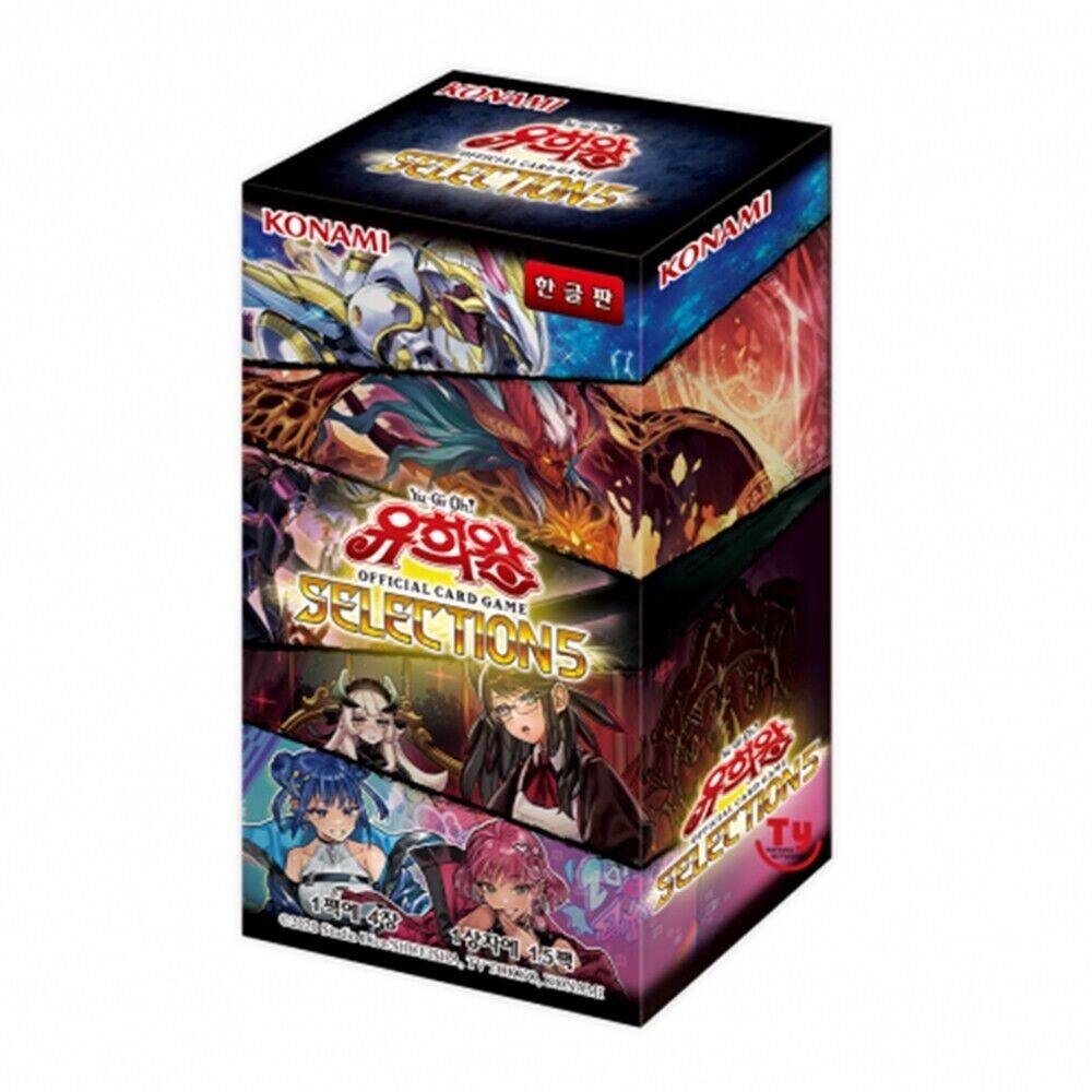 Yu-Gi-Oh YUGIOH Card \'SELECTION5\' 15 Pack / Korean Ver.