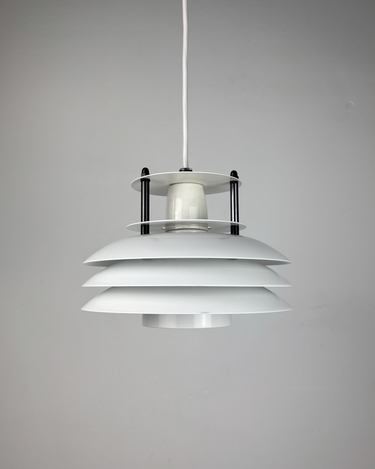 Laterna Danica Jørgen Buchwald Danish Lamp 80s Space Age Mid Century Industrial