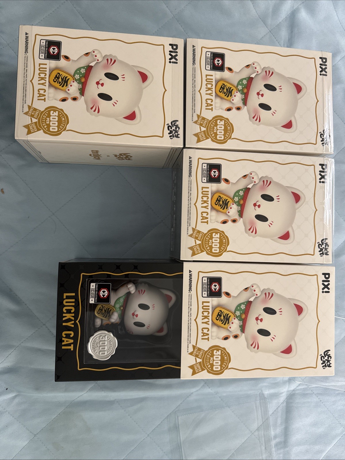 Thrilljoy PIX Lucky Cat (Hero) Chalice Collectibles Exclusive Opened Thrilljoy PIX Lucky Cat (Hero) Chalice Collectibles Exclusive Opened