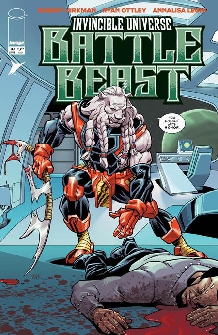 INVINCIBLE UNIVERSE BATTLE BEAST #10 - MARK ENGLERT  COVER E INC 1:50